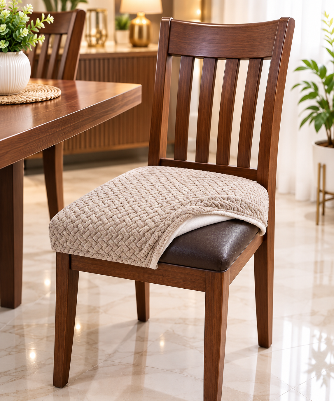 Wooden Chairs - Fawn Color