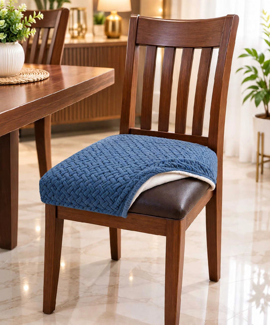 Wooden  Chairs -   Blue Color