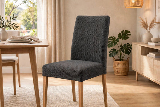Micro Mesh  Dining Chairs -   Grey Color