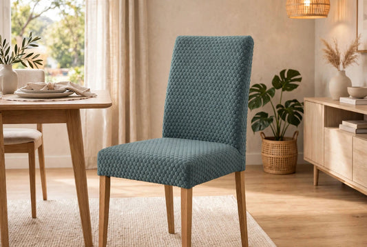 Butterfly Dining Chair Cover -  Zinc Color