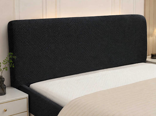 Premium  Bed Headboard Cover - Color Grey