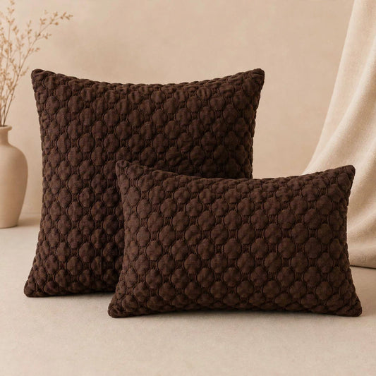 Butterfly Cushion Cover - Color Brown