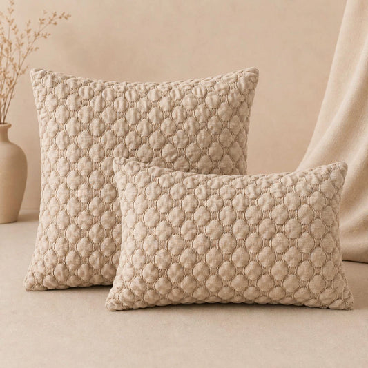 Butterfly Cushion Cover - Color   Beige