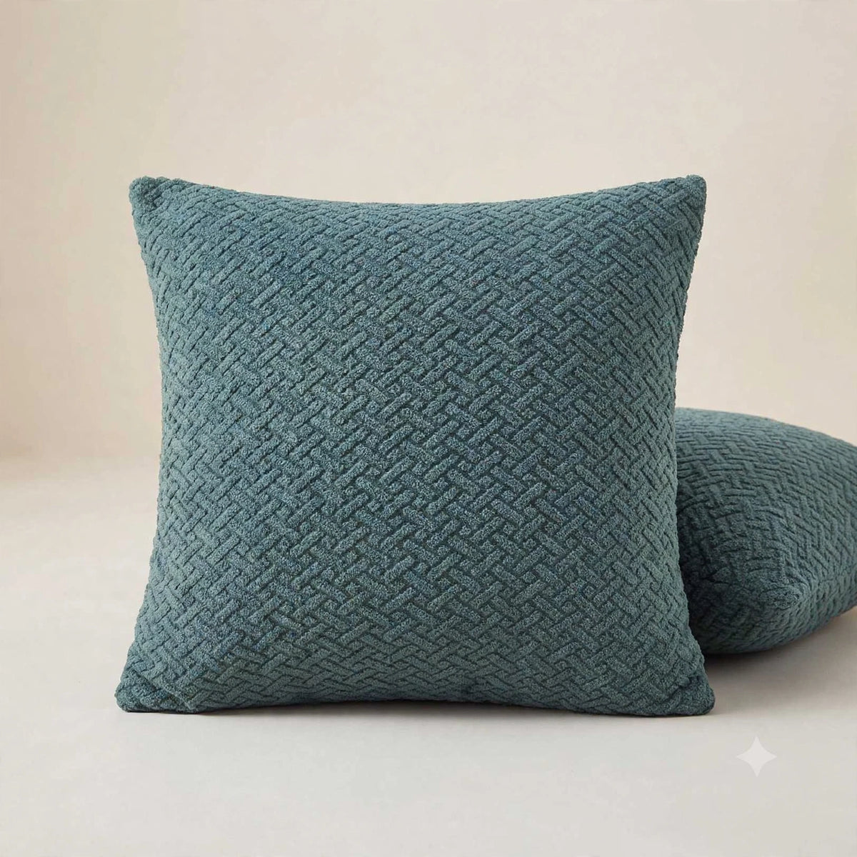 Jacquard Cushion Cover - Color Zinc